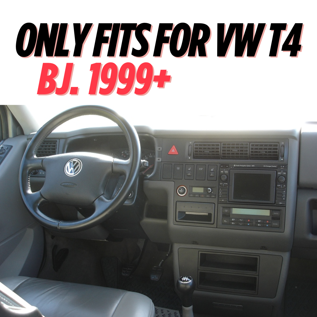 VW T4 Bulli/Camper/Caravan/Transporter - Armaturenbrett - kompatibel mit MagSafe - passgenau