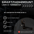 Handyhalterung Seat Leon & Cupra Formentor 2020–2024 Vorfacelift – MagSafe-kompatibel.
