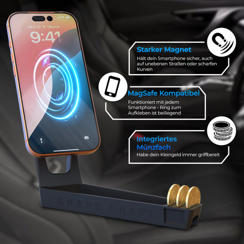 Handyhalterung für VW Golf 8 & 8.5, kompatibel mit MagSafe